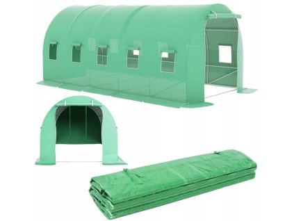 Náhradní fólie na fóliovník 5x3x2m 15m2, klipy, UV-4