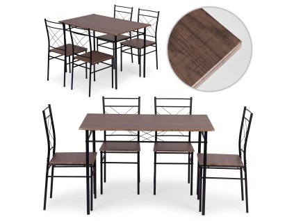 Sada nábytku do jídelny kuchyně stůl + 4 židle VERONA