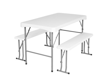 Zahradní cateringová sada STANLEY stůl + 2 lavice