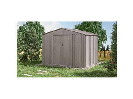 Zahradní domek HUDSON 277x191 cm Light Wood 10