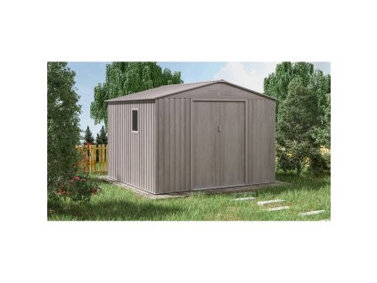 Zahradní domek HUDSON 277x255cm Light Wood 3