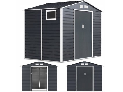 Zahradní domek na nářadí MONTREAL 277x195cm Cold Grey 17