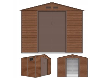 Zahradní domek na nářadí MONTREAL 277x195cm Walnut 6