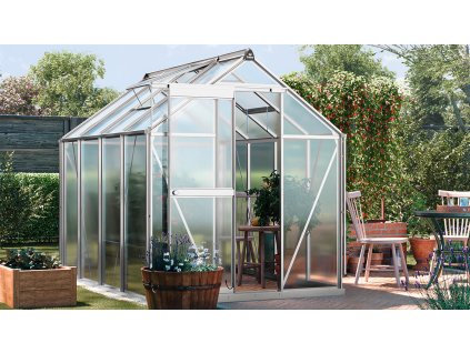 Skleník polykarbonátový Slide In 183x245cm silver 10