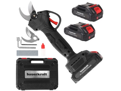 Akumulátorové nůžky na větve, živý plot 21V - černá