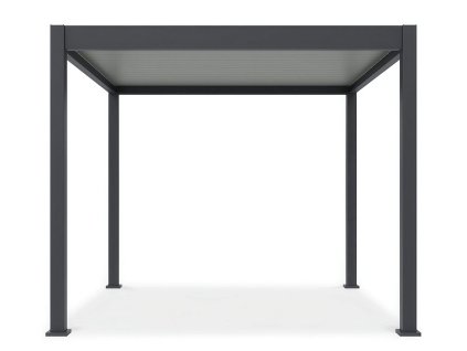 Pergola terasová ELEGANCE 3x3 Antracit Light Grey 7