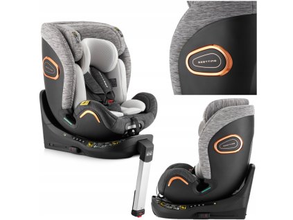 Dětská autosedačka Sesttino Shiver Gray i Size 0 36 kg ISOFIX 360°