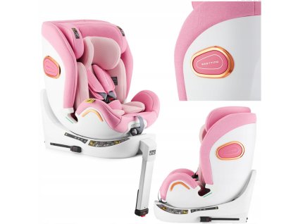 Dětská autosedačka Sesttino Shiver Pink i Size 0 36 kg ISOFIX 360°
