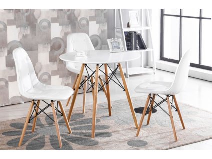 Moderní stolek do jídelny, obývacího pokoje nebo kuchyně, 80 cm