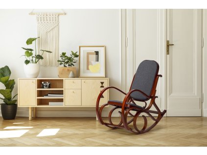 Houpací křeslo na lyžinách