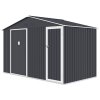 Zahradní domek FALCON 340x194 cm Cold grey 4