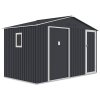 Zahradní domek FALCON 340x194 cm Cold grey 7