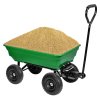 4209wozek transportowy garten zielony 300kg 75l ogrodowy 4