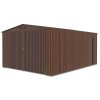 Plechová garáž Kingston 380x480, Walnut 7