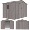 Zahradní domek HUDSON 277x191 cm Light Wood 13