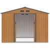 Zahradní domek HUDSON 277x191 cm Oak Grey