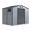 Zahradní domek na nářadí MONTREAL 277x195cm Light Grey 12