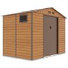 Zahradní domek na nářadí MONTREAL 277x195cm Oak Brown 4