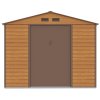 Zahradní domek na nářadí MONTREAL 277x195cm Oak Brown 2