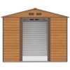 Zahradní domek na nářadí MONTREAL 277x195cm Oak Brown