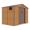 Zahradní domek na nářadí MONTREAL 277x195cm Oak Brown 6