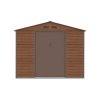 Zahradní domek na nářadí MONTREAL 277x195cm Walnut 1