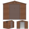 Zahradní domek na nářadí MONTREAL 277x195cm Walnut 6