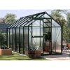 Zahradní skleník z polykarbonátu Slide In 183 x 361 cm, tmavě zelená 11