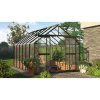 Zahradní skleník z polykarbonátu Slide In NEW 244x370cm černá 6