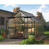 Zahradní skleník z polykarbonátu Slide In NEW 244x370cm černá 7