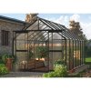 Zahradní polykarbonátový skleník Slide In 244x429cm černá 7