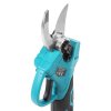 Akumulátorové nůžky na větve, živý plot 21V - modrá