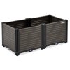 Vyvýšený záhon GROW BOX M 82x41x31cm 8