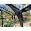 Zahradní polykarbonátový skleník PREMIUM Solid PC 278x278cm Black 3