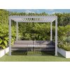 Terasová pergola Classic 3x3 bílá 8
