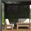 Nastavitelný žaluziový panel pro pergoly PREMIUM 3 m, antracit 6
