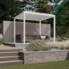 Terasová pergola Premium 3x3 white