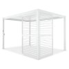 Nastavitelný žaluziový panel pro pergoly PREMIUM 3 m, white 1