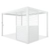 Nastavitelný žaluziový panel pro pergoly PREMIUM 3 m, white 4