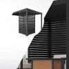 Nastavitelný žaluziový panel pro pergoly PREMIUM 4 m, antracit