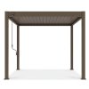 Pergola terasová ELEGANCE 3x3 Taupe 1
