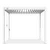 Pergola terasová ELEGANCE 3x3 White 2