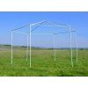 Zahradní párty stan 2x2x2 m s moskytiérou, šedý
