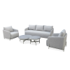 Zahradní set AURA CAFFE Melange Grey 5