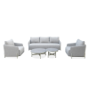 Zahradní set AURA CAFFE Melange Grey 8