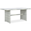 Sada z technoratanu BORNEO White Grey 3
