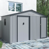 Zahradní domek FALCON 340x194 cm Light Grey 4