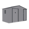 Zahradní domek FALCON 340x194 cm Light Grey 6
