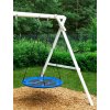Zahradní houpačka Čapí hnízdo 100cm modrá