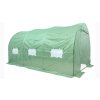 Zahradní fóliovník 4,5x3x2m 13,5m2 2x dveře Zelená 3